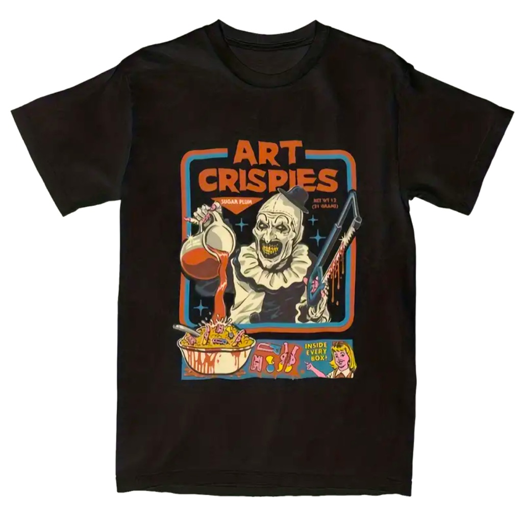 Terrifier Retro Clown Graphic Shirt